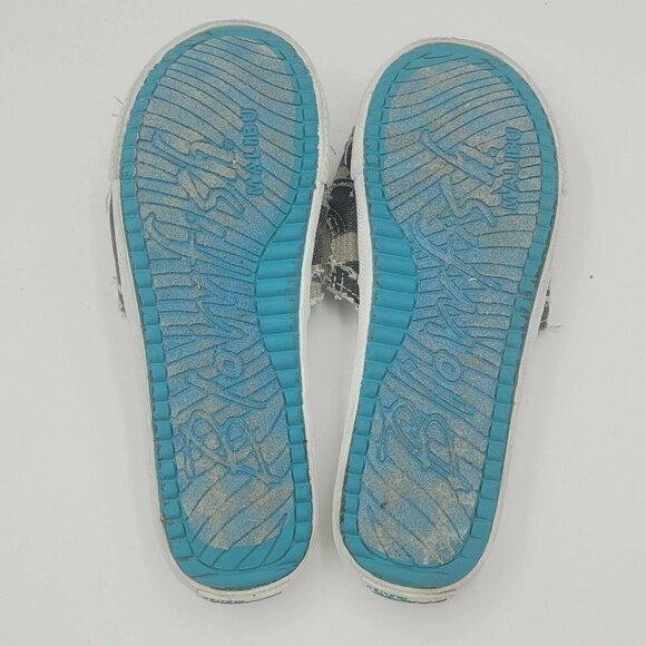 Blowfish Fresco Olive Washed Camo Slides Size 6.5 - Picture 7 of 10